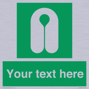 Custom sign safe condition Lifejacket